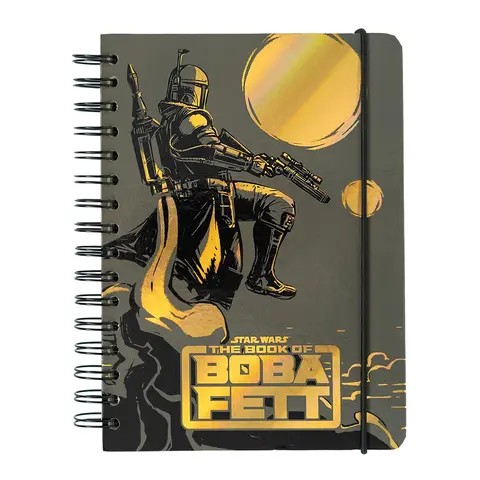 Comprar Cuaderno Tapa Forrada A5 The Book Of Boba Fett 