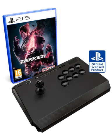 Tekken 8 + Joystick Titan Qanba con Licencia Oficial Playstation