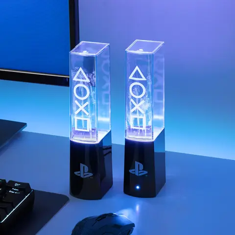 Comprar Set de 2 lámparas de líquido con Licencia Oficial Playstation 