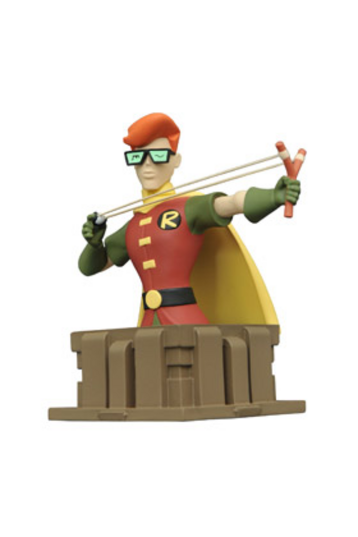 Robin dark knight busto batman the animated series universo dc