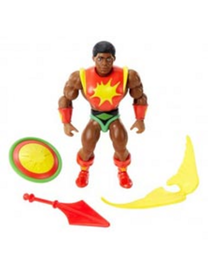 Motu Origins Sun-Man Figura Master Of The Universe Origins