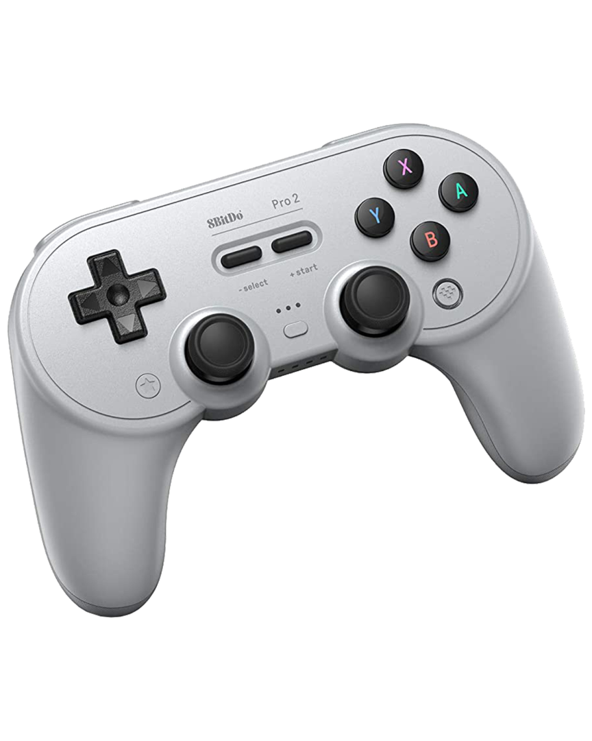 Mando pro 2 bluetooth 8bitdo plata