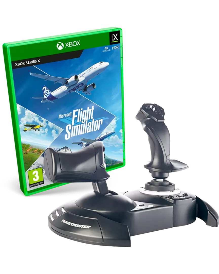 sátira Señuelo Persona a cargo del juego deportivo Comprar Microsoft Flight Simulator + Joystick Thrustmaster T-Flight Hotas  One - Xbox Series, Pack + Flightstick | xtralife