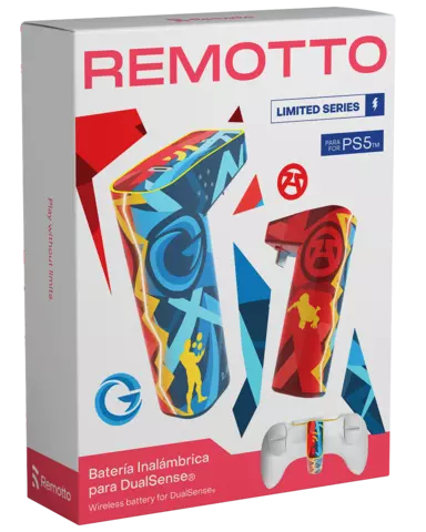 Remotto Battery Edición Limitada The Grefg y Ampeter para DualSense PS5