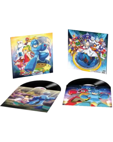 Comprar Vinilo Mega Man 2 & 3 Banda Sonora Original x 2LP 