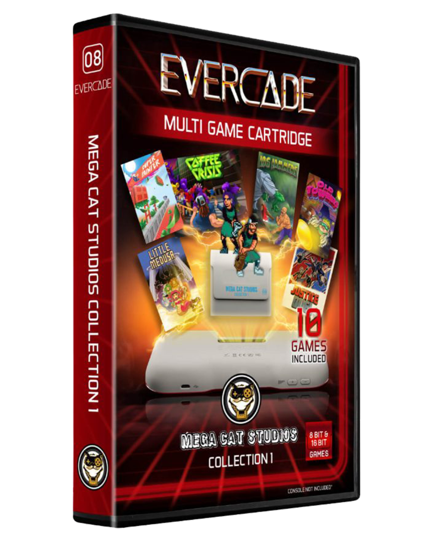 Cartucho Evercade Mega Cat Studios Collection 1
