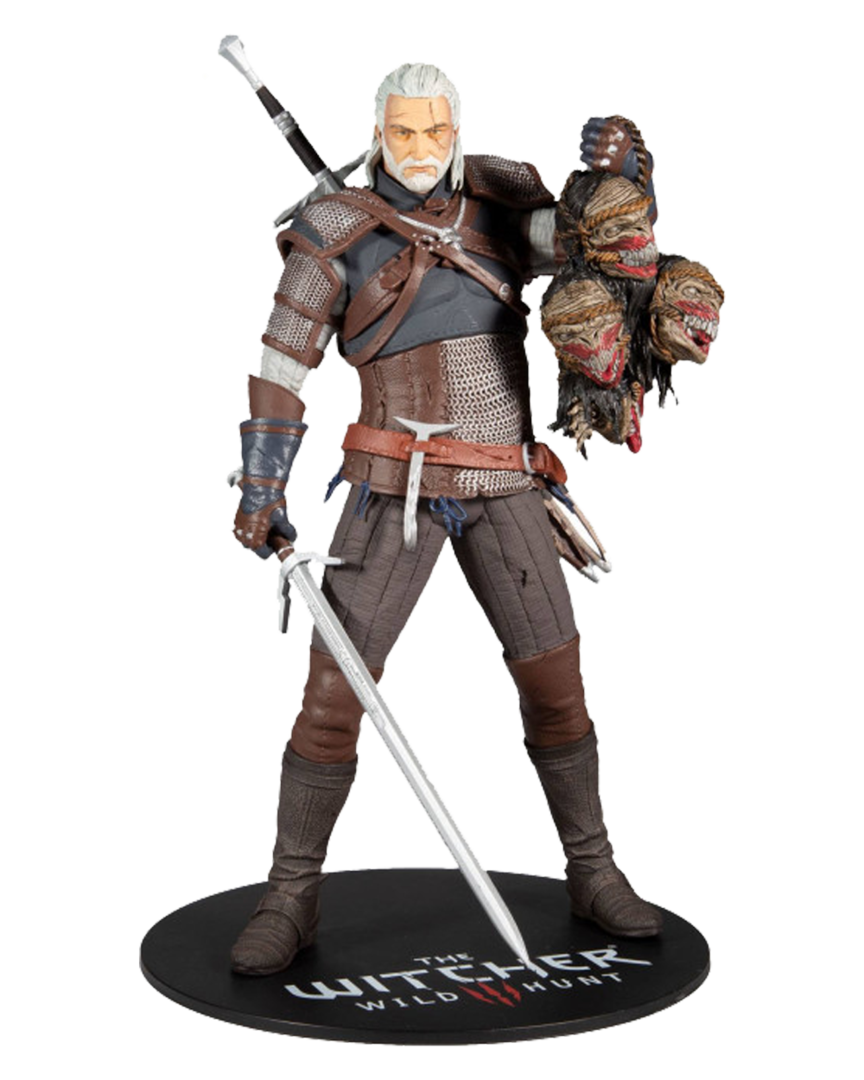 Figura geralt de rivia the witcher iii: wild hunt 30 cm