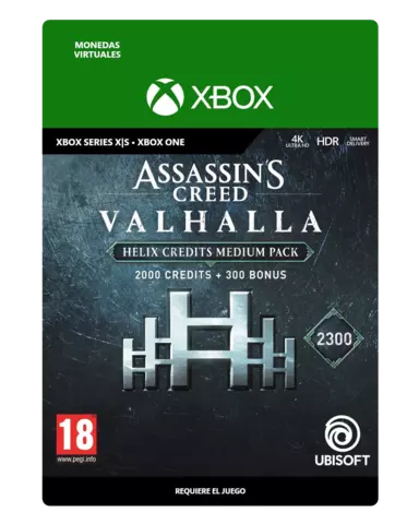 Assassin's Creed Valhalla 2300 Créditos Helix