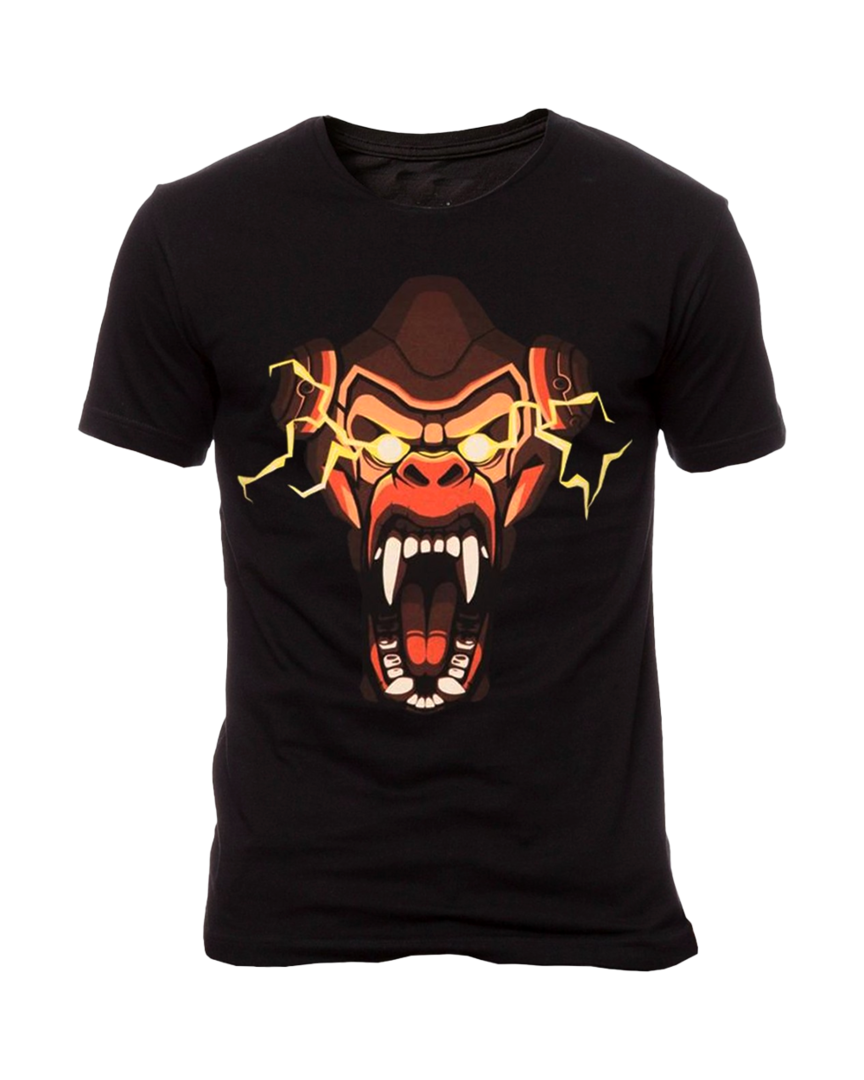 Camiseta Negra Winstone Overwatch Talla XXL
