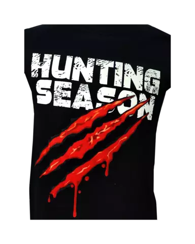 Comprar Camiseta Negra Hunting Season Hunt:Showdown Talla M Talla M