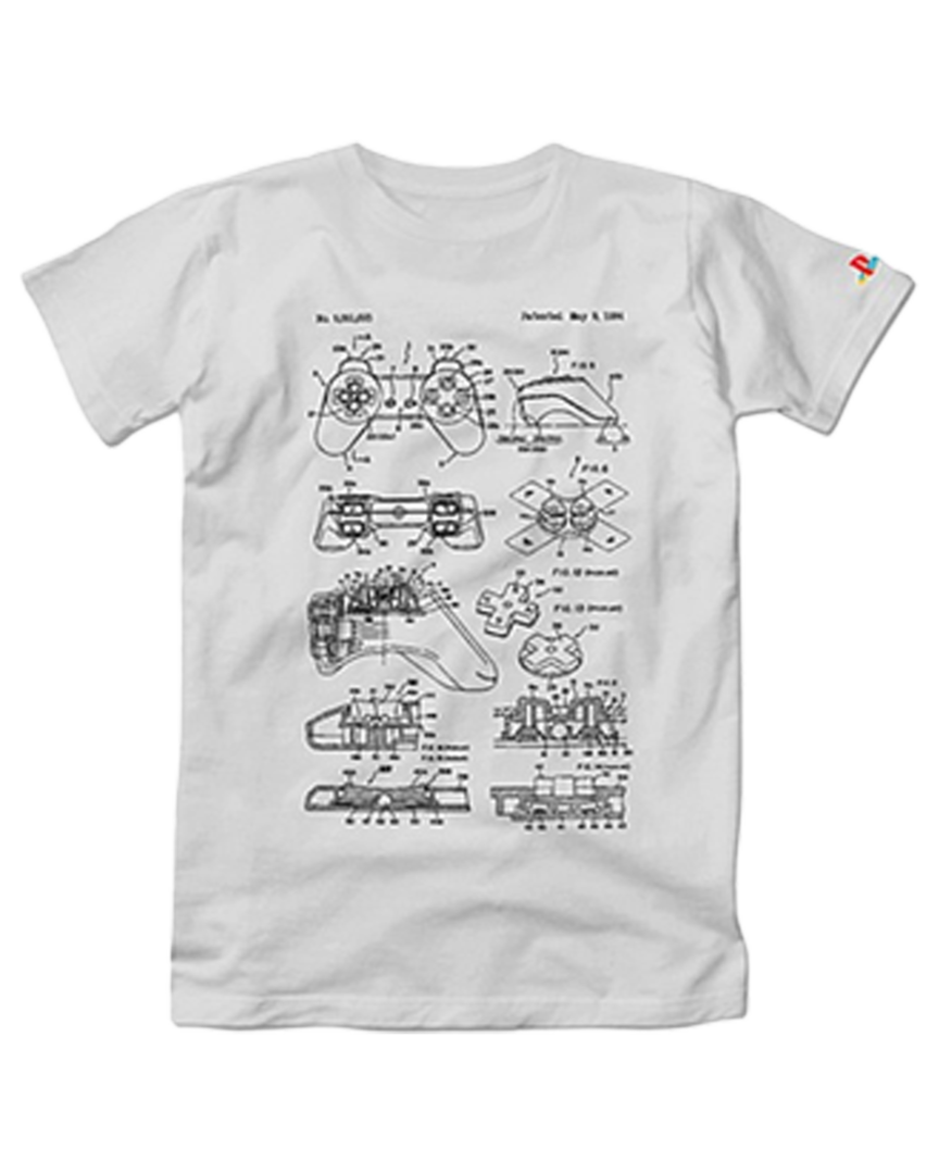 Camiseta Blanca Mando Retro Sony Talla M