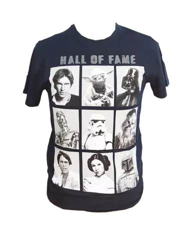 Comprar Camiseta Negra Star Wars Espisodios Antiguos Personajes Talla M Talla M