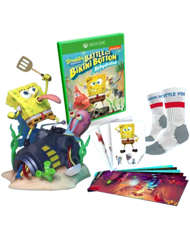 Comprar Bob Esponja: Battle for Bikini Bottom - Rehydrated Edición Shiny Xbox One Limitada