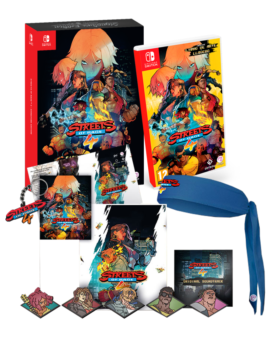 Streets of rage 4 edición signature