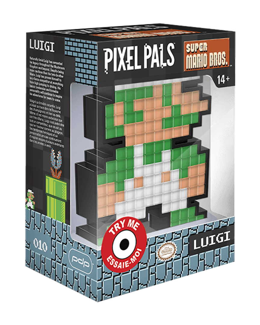 Pixel Pals Nintendo 8-Bit Luigi