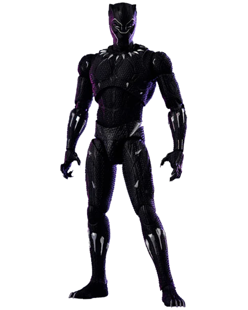 Figura black panther infinite saga edición deluxe 17 cm