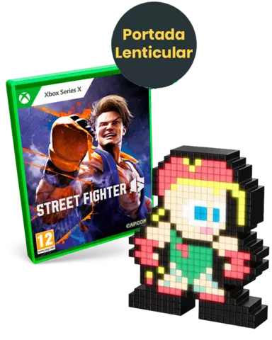 Reservar Street Fighter 6 Edición Lenticular + Pixel Pals Cammy Street Fighter - Xbox Series, Pack Cammy