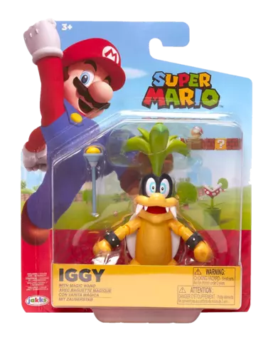 Comprar Figura Iggy Super Mario 10 cm & Magic Wand Figuras