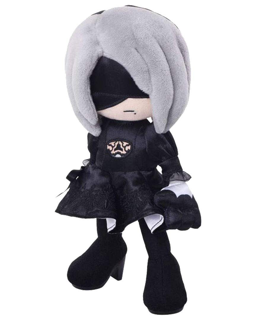 Peluche yorha nº2 type b nier automata 14 cm