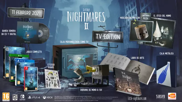 Comprar Little Nightmares 2 Edición TV Switch Coleccionista