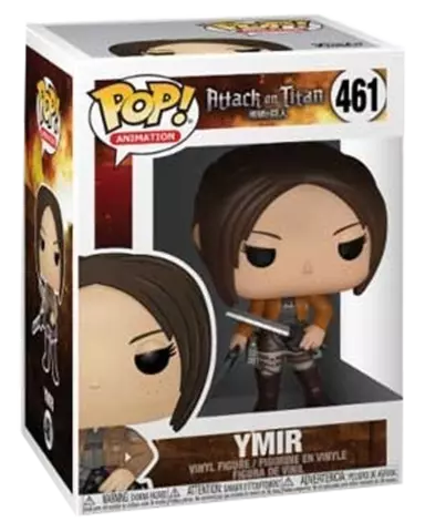 Comprar Figura POP! Ymir Temporada 3 Ataque a los Titanes 9 cm Figuras de Videojuegos