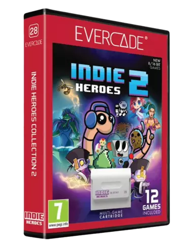 Cartucho Blaze Evercade Indie Heroes 2