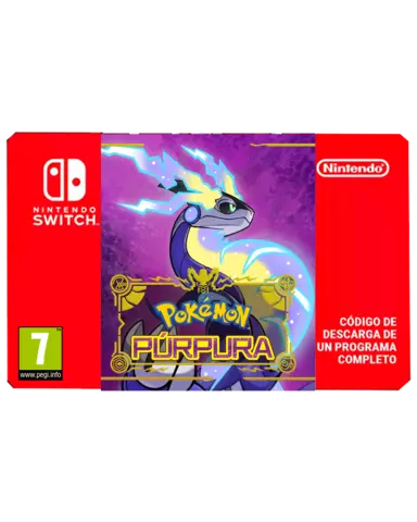 Comprar Pokémon Púrpura - Switch, Púrpura - Digital, Nintendo eShop