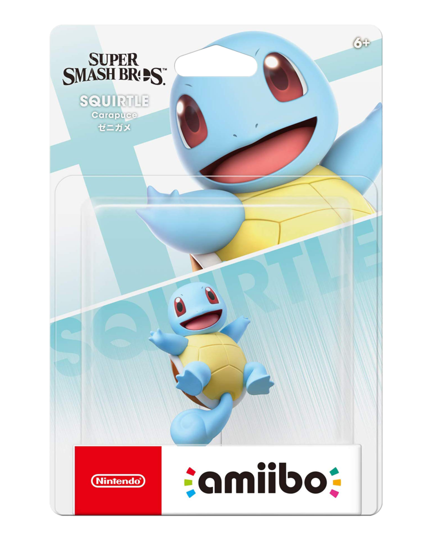 Figura Amiibo Squirtle (Serie SSB)