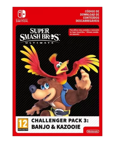 Comprar Super Smash Bros Ultimate - Pack del Aspirante 3: Banjo & Kazooie Nintendo eShop Switch