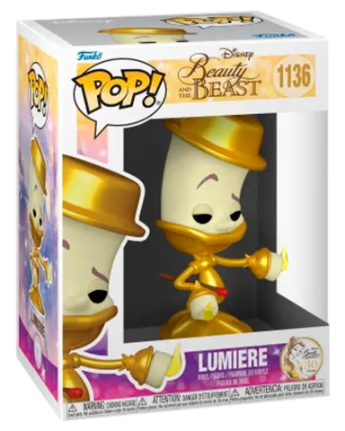 Comprar Figura POP! Lumiere La Bella y la Bestia Disney 9 cm Figuras