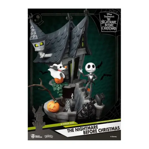 Comprar Diorama Jack's Haunted House Pesadillas antes de Navidad 15 cm Dioramas y escenarios