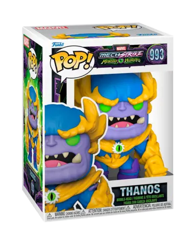 Comprar Figura POP! Thanos Mechstrike Monster Hunters Marvel 9 cm Figuras de Videojuegos