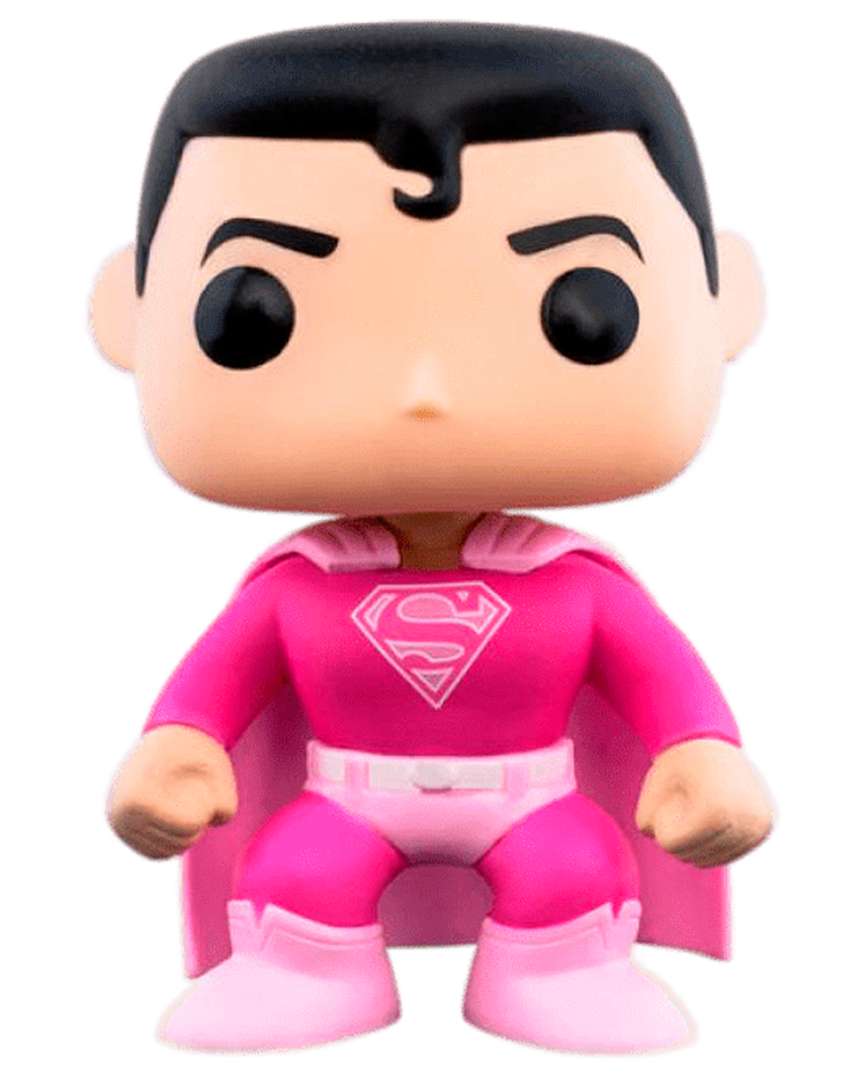 Figura POP! Heroes Superman DC Comics Breast Cancer Awareness
