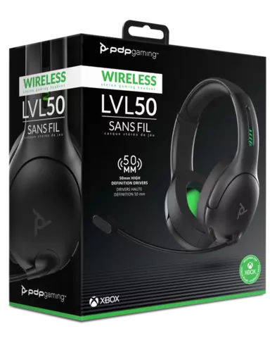Auriculares Gaming LVL50 Wireless Negro