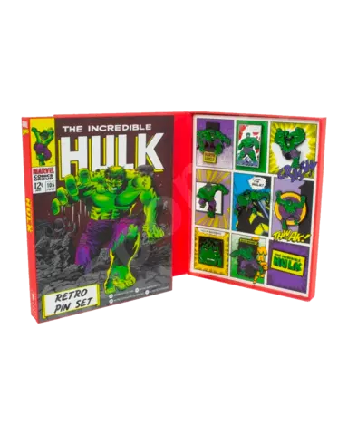 Comprar Marvel: Hulk Retro Pin Set 