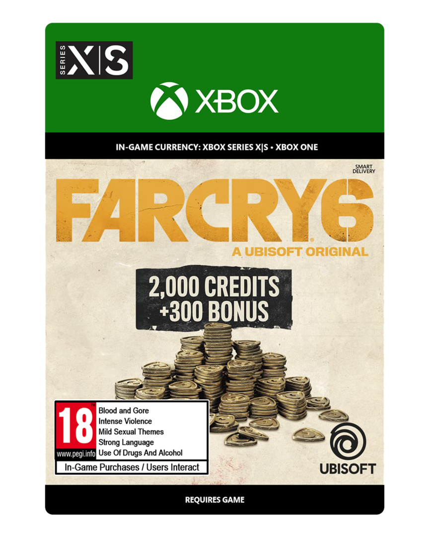 Far cry 6 pack m 2300 créditos