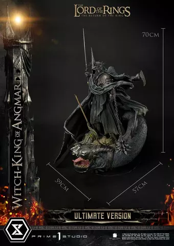 Comprar Figura Rey Brujo de Angmar El Señor de los Anillos: El Retorno del Rey Versión Ultimate 70 cm Figuras