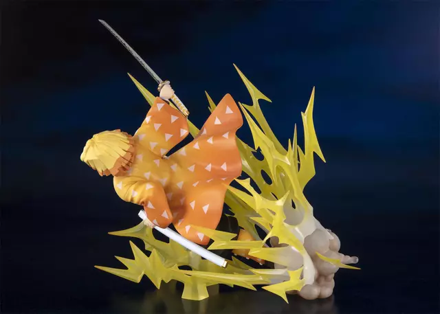 Comprar Figura Zenitsu Agatsuma Destello del Relámpago Demon Slayer: Kimetsu no Yaiba 21cm Figuras