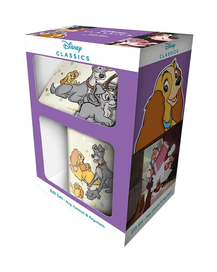 Caja regalo la dama y el vagabundo disney classics