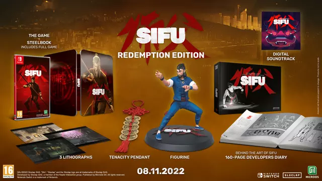 Comprar SIFU Edición Redemption Switch Coleccionista
