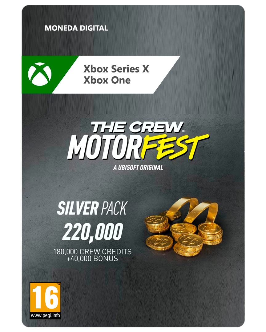 The Crew Motorfest 220,000 VC Silver Pack