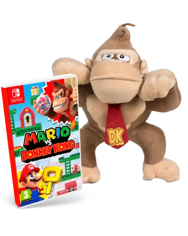 Mario Vs. Donkey Kong + Peluche Donkey Kong