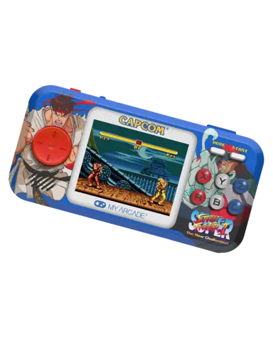 Consola Retro Pocket Player Pro Gamer Street Fighter II My Arcade (2 Juegos)