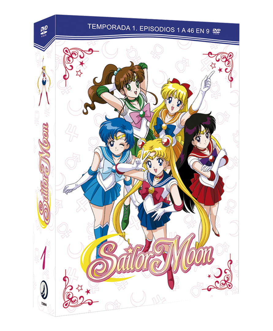 Sailor moon temporada 1 dvd episodios 1 a 48