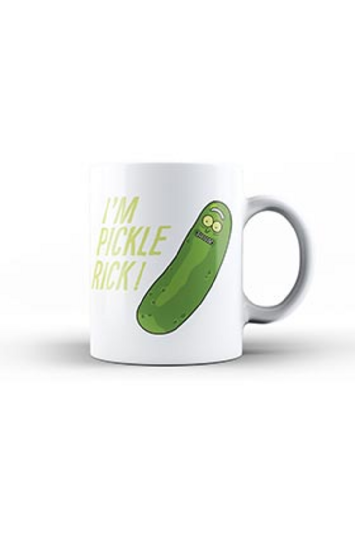 Taza ceramica i'm pickle rick y morty