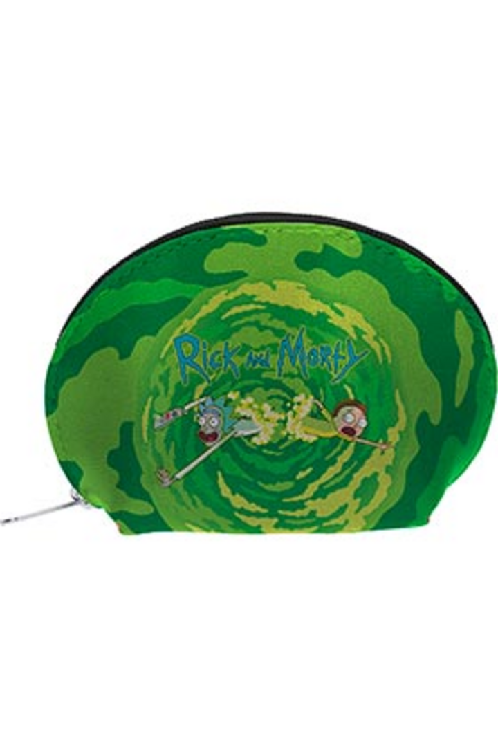 Estuche Ovalado Logo Rick Y Morty