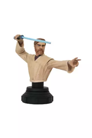 Comprar Obi-Wan Mini Busto Resina 15 cm 1/7 Scale Star Wars The Clone Wars Bustos