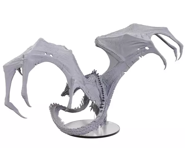 Reservar Figura Adult Black Dragon Corruptor *Sin Pintar* Dungeons & Dragons - Icons Of The Realms Wizkids Figuras