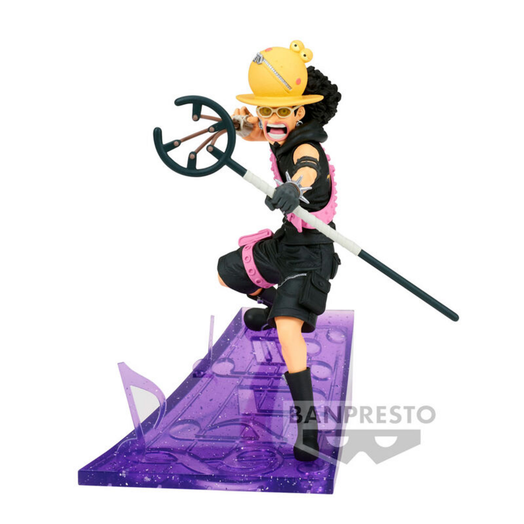 Banpresto Figura de Acción Usopp One Piece Film Red, Senkozekkei 12 cm BP88507 Multicolor