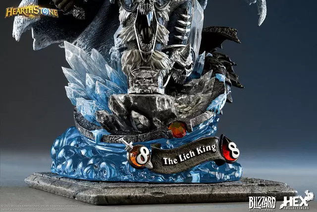 Reservar Estatua The Lich King Hearthstone 1/10 HEX Collectibles Figuras Estándar